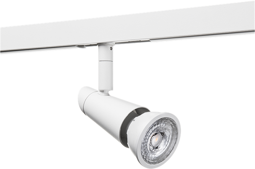 Zip 230V Spot 6W LED - matthvit - Hvit