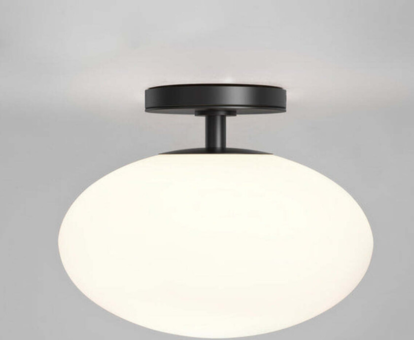 Zeppo taklampe - Svart / Opal