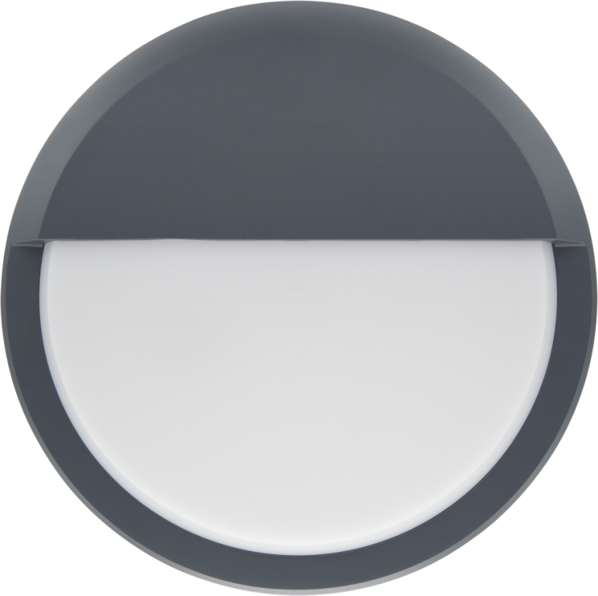 Yil vegglampe utendørs 10/15W IP65 - Grå - Grå