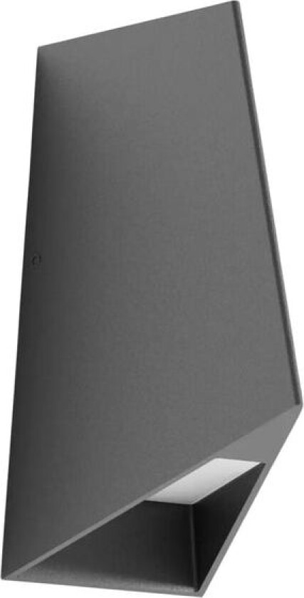 Yed vegglampe opp/ned utendørs 2x4W IP54 - Mørk grå - Grå