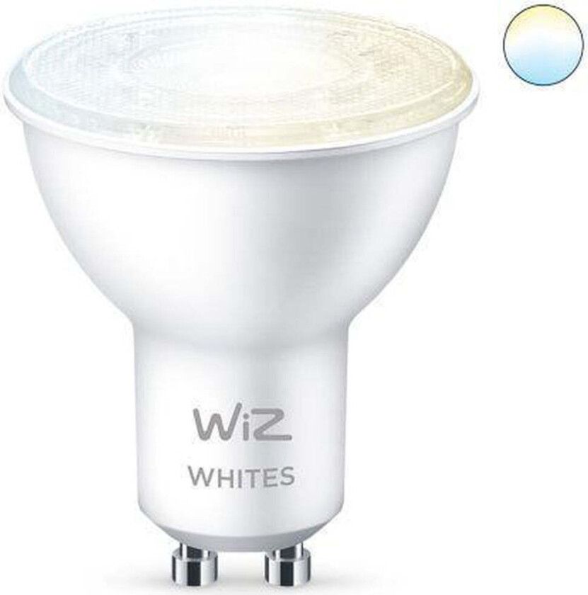 GU10 Lyspære 4,9W Wifi - Justerbar fargetemperatur 2700-6500 Kelvin