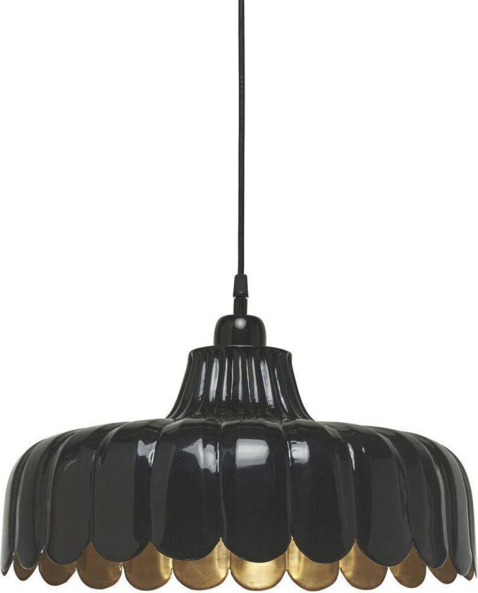 Wells takpendel 45 cm - Svart/gull - Svart / Gull