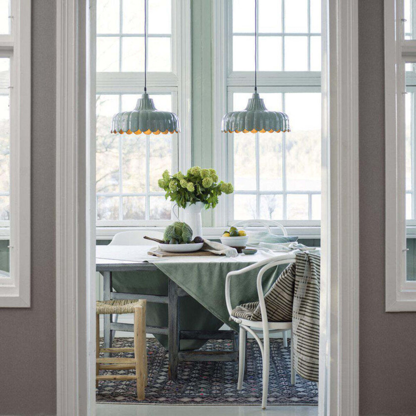 Wells takpendel 45 cm - grønn/gull - Grønn