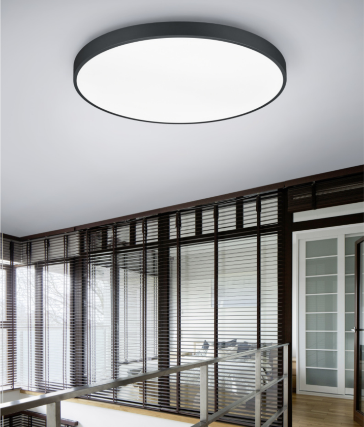 Waco taklampe - Svart - Svart