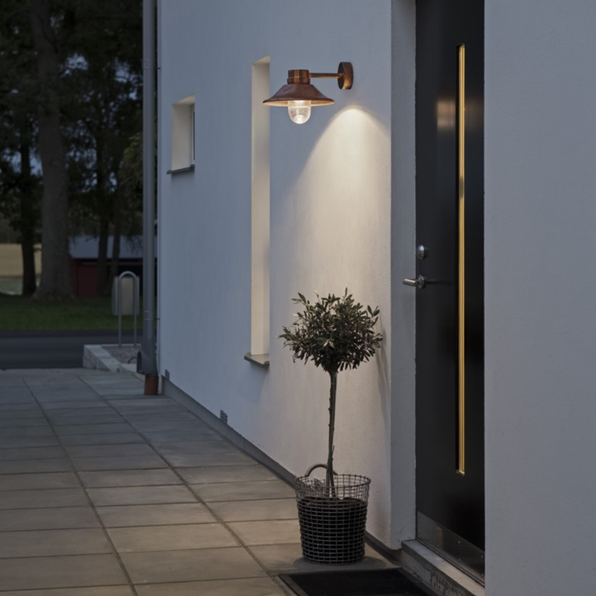 Vega vegglampe - Kobber - Kobber