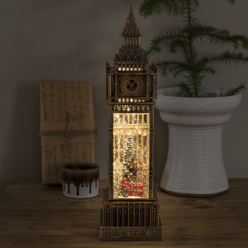 Vannfylt Big Ben - Brun