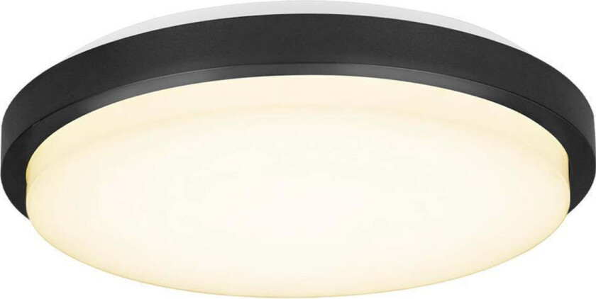 Upscale Led plafond Ø28 24W - Svart - Svart