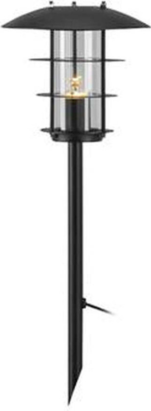 Unite 12 Hagelys 50 cm 3,2W 3000 Kelvin utendørs IP44 - Utbyggbar - Svart - Svart