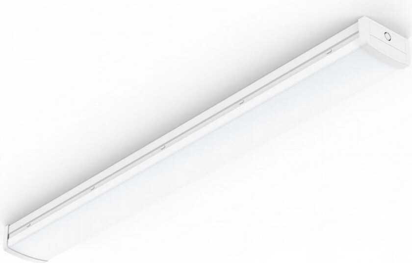 Una lysarmatur 42W LED 4000 kelvin 120 cm IP20 4200 lumen - Hvit - Hvit
