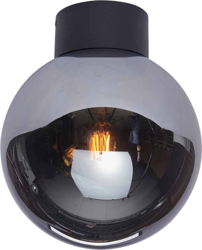 Tyson taklampe - Røykfarget - Røyk