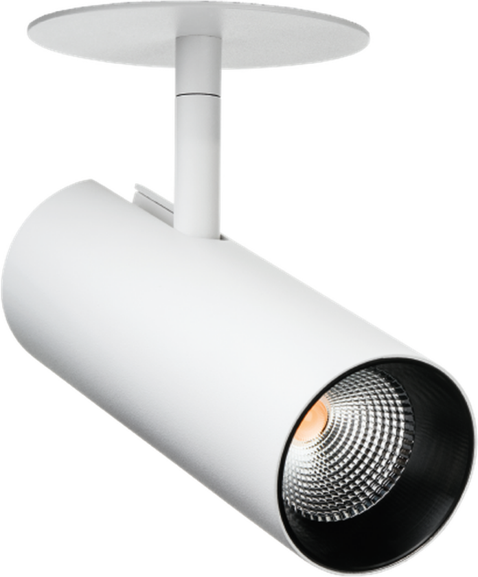 Tube Mini innfelt takspot 14W 2700 kelvin dimbar - Hvit - Hvit