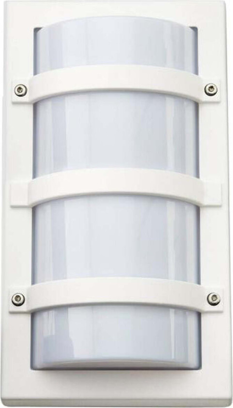 Trio utelampe - Hvit - Hvit