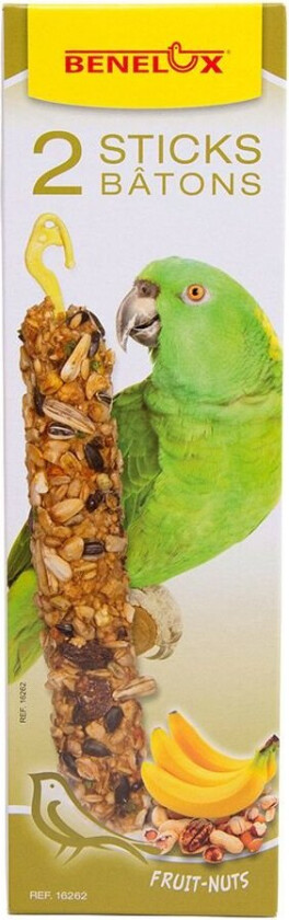 Bilde av Banan- & Frøstenger til Papegøyer 2 x 80 g