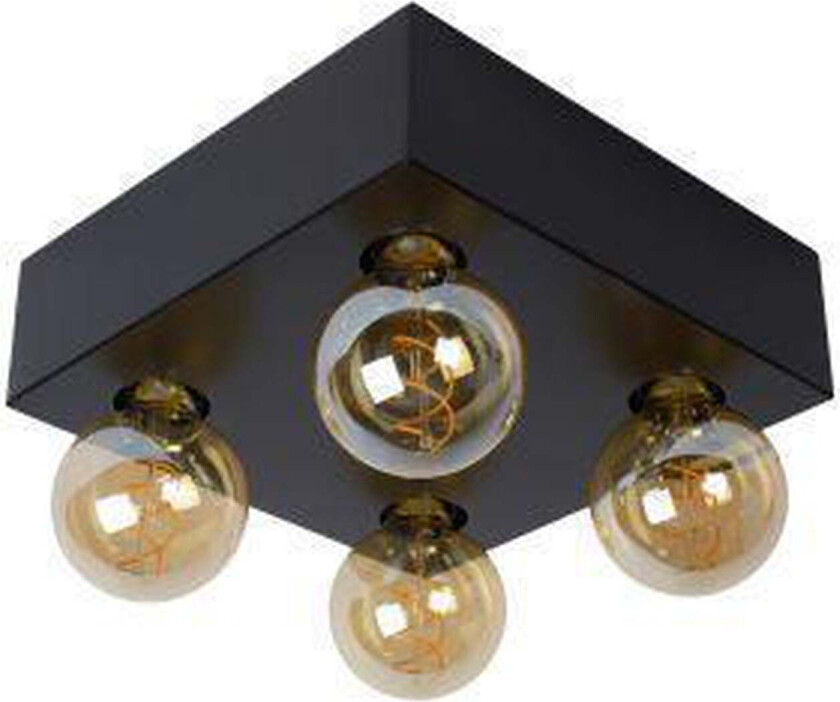 Surtus taklampe - Svart - Svart