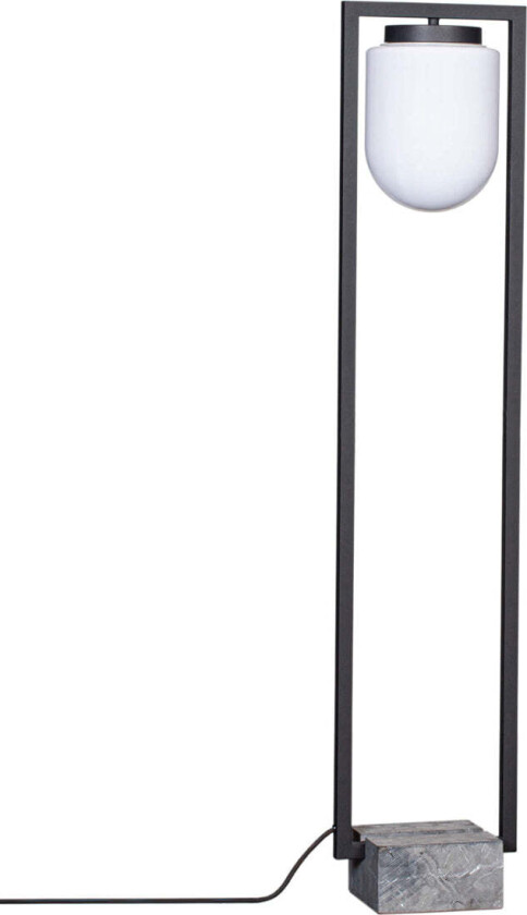 Stanley gulvlampe - Sandsvart - Svart