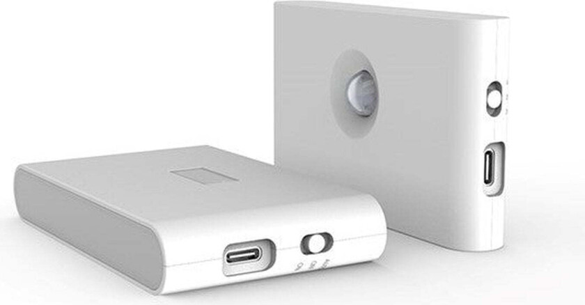 Smart Linkage nattlys m/sensor oppladbar - Hvit - Hvit