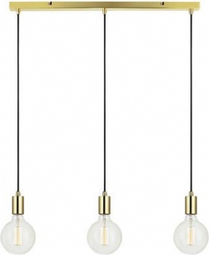 Sky pendel rett 3 lys - Messing - Messing - Messing