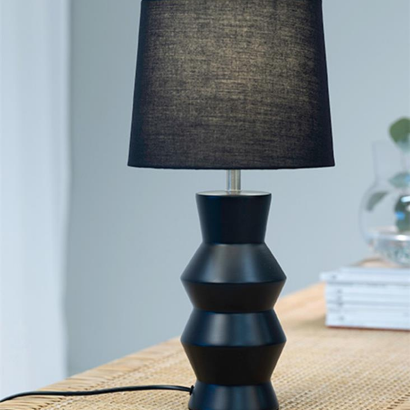 Sienna bordlampe - Svart - Svart - Svart