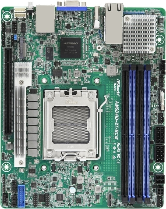 Asrock Mainboard Am5d4id-2T/Bcm Mini-Itx Sockel Am5 Single (Am5d4id-2T/Bcm)