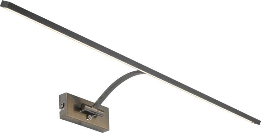 Sawa vegglampe 7W 3 steg dim - Matt Nikkel - Nikkel