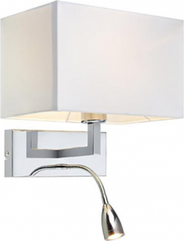 Savoy vegglampe - Krom - Krom - Krom