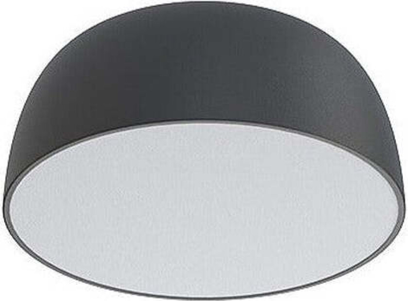 Satellite taklampe 38 cm med sensor - Svart