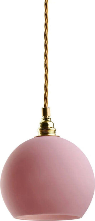 Rowan takpendel small - Messing / kornet rosa