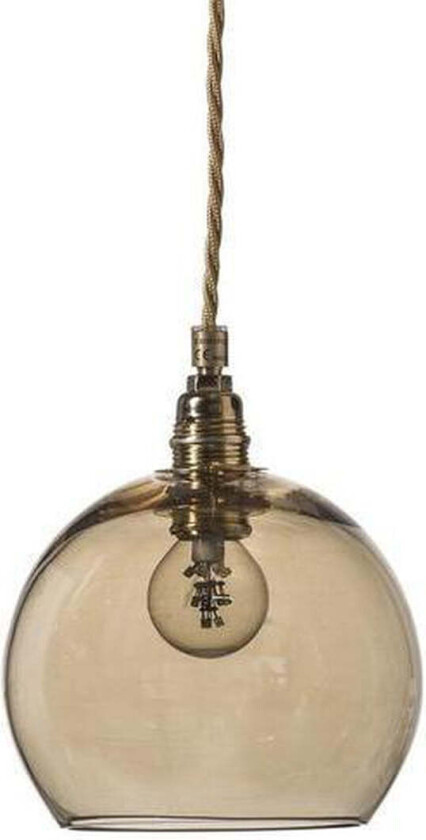 Rowan takpendel 15,5 cm Golden Smoke/gull - Gull / Røyk