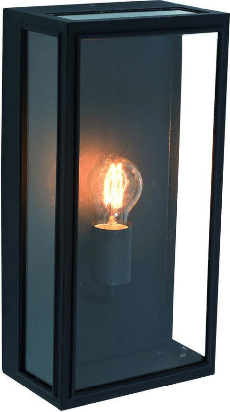Roma vegglampe singel - Svart