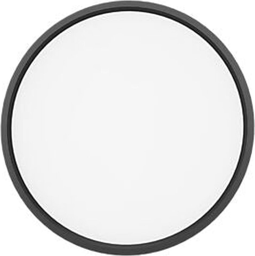 Ring taklampe 30 cm 15W 2700/3000/4000K Dimbar - Svart - Svart