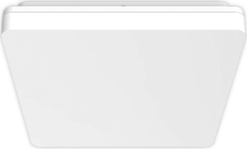 Pollux Square taklampe 30x30cm 18W 3000/4000/5700 Kelvin IP54 - Hvit - Hvit