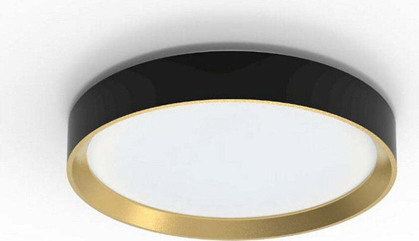 Hanno taklamper 24W 2700 Kelvin - 3-steg dim - Svart