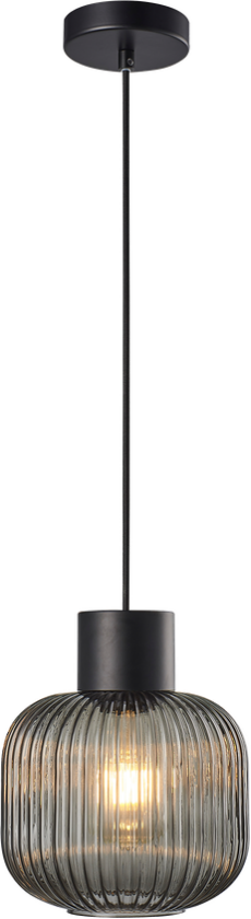 Pento takpendel 20 cm - Røykfarget