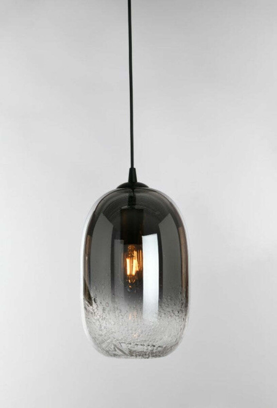 Paris takpendel 20 cm - Svart/Røykfarget - Svart / Røyk