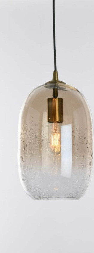 Paris takpendel 20 cm - Svart/Cognac - Svart / Brun