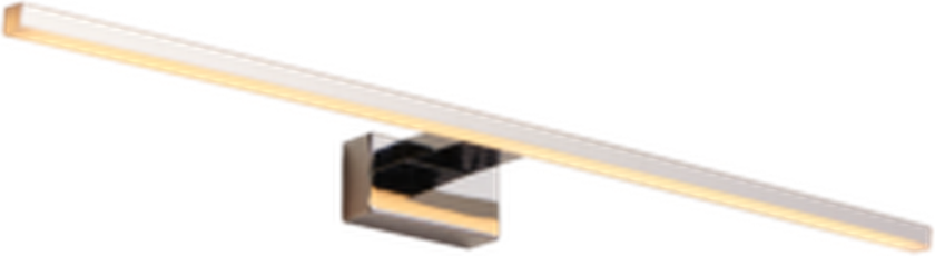 Paco vegglampe speilbelysning baderom IP44 60 cm 10W - Krom - Krom