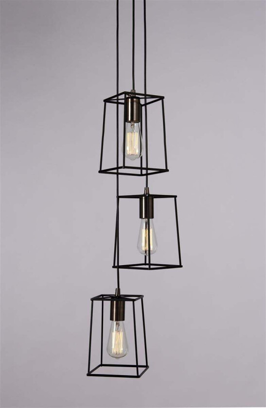 Pablo 3 takpendel - Svart - Svart