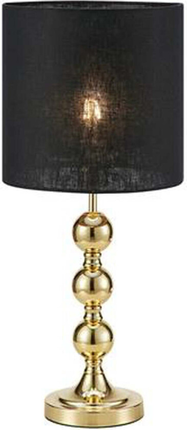 Octo bordlampe 57 cm - Svart/Messingfarget - Svart / Messing - Svart / Messing