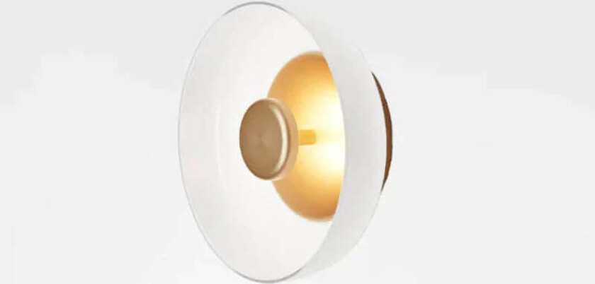 Blossi vegglampe/taklampe Opal - Opal - Messing / Opal