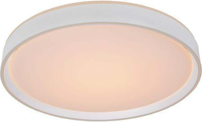 Nuria taklampe 50 cm 36 watt 2700 Kelvin 3-step dim - Hvit - Hvit