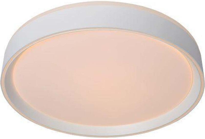 Nuria taklampe 30 cm 18 watt 2700 Kelvin 3-step dim - Hvit - Hvit