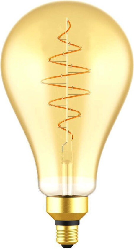 E27 Deko Spiral 8,5W 160 mm dimbar - Amber - Amber