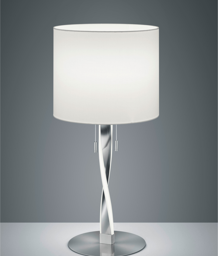 Nandor bordlampe - Nikkel - Nikkel