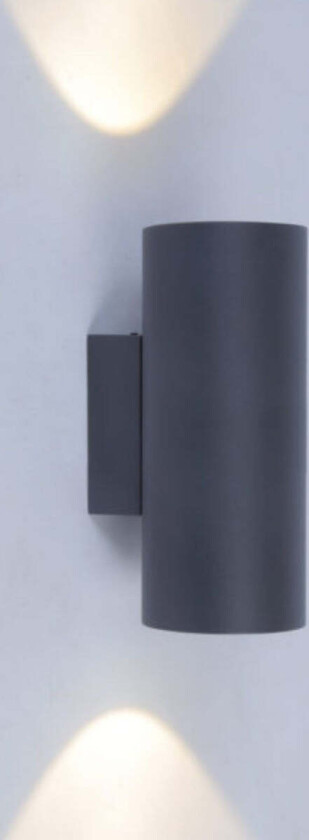 Namsos vegglampe opp/ned utendørs IP54 - Grafitt - Grafitt