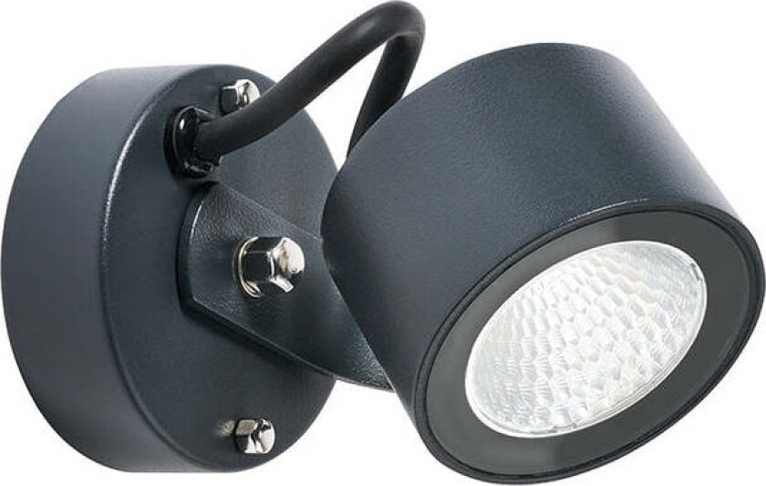 Moss 6161 vegg spot utendørs IP65 4W - Grafitt