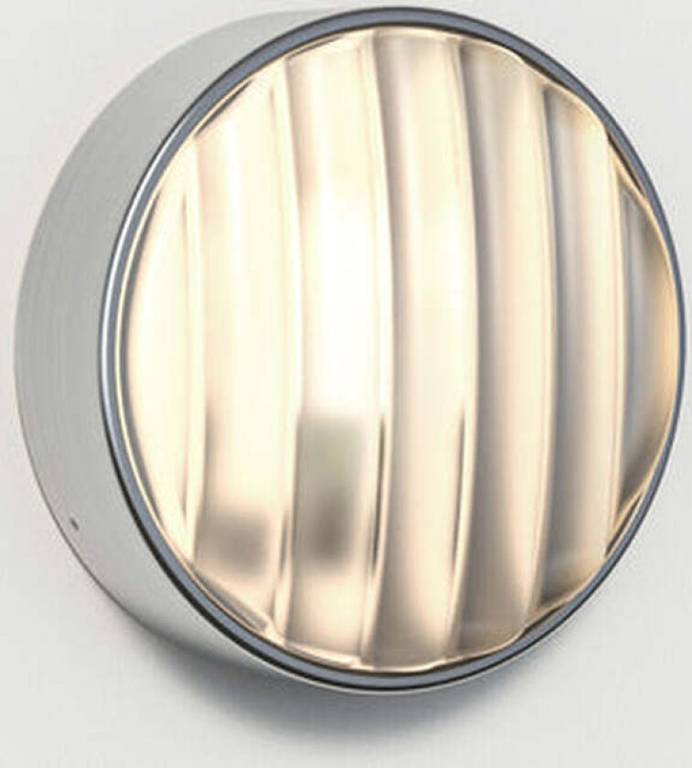 Montreal Round 220 vegglampe utendørs IP44 E14 - Stål