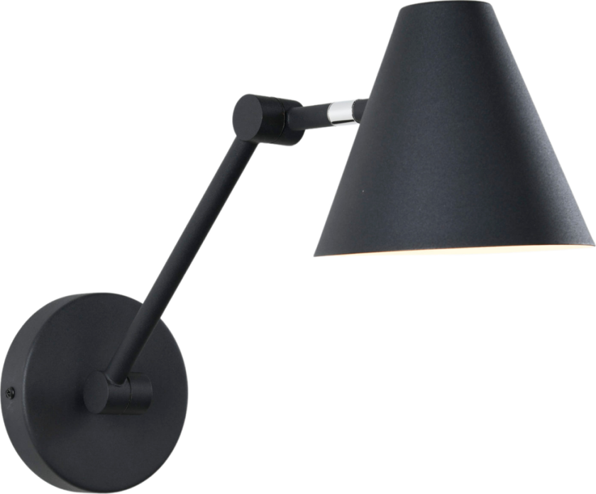 Montana vegglampe - Svart - Svart