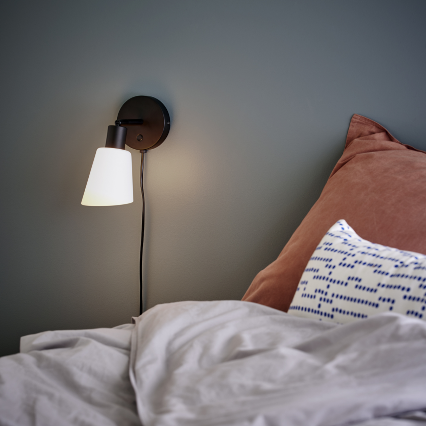 Molli vegglampe - Svart/Hvit - Svart / Hvit