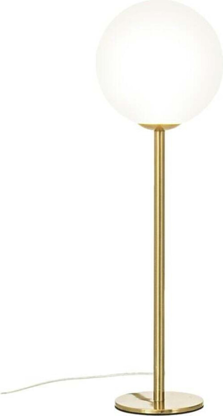 Molekyl bordlampe 43 cm - Messing / Opal