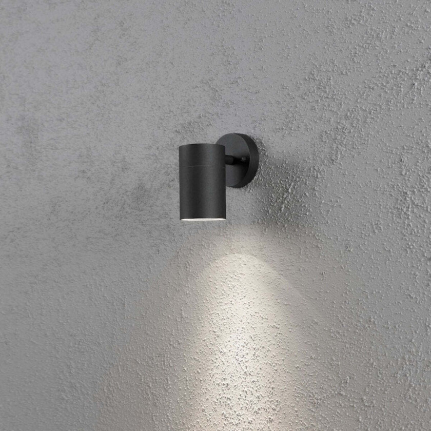 Modena vegglampe nedlys big - Svart - Svart